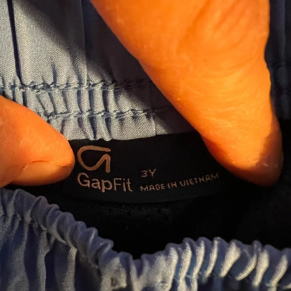 Gap boys athletic/gym shorts blue size 3